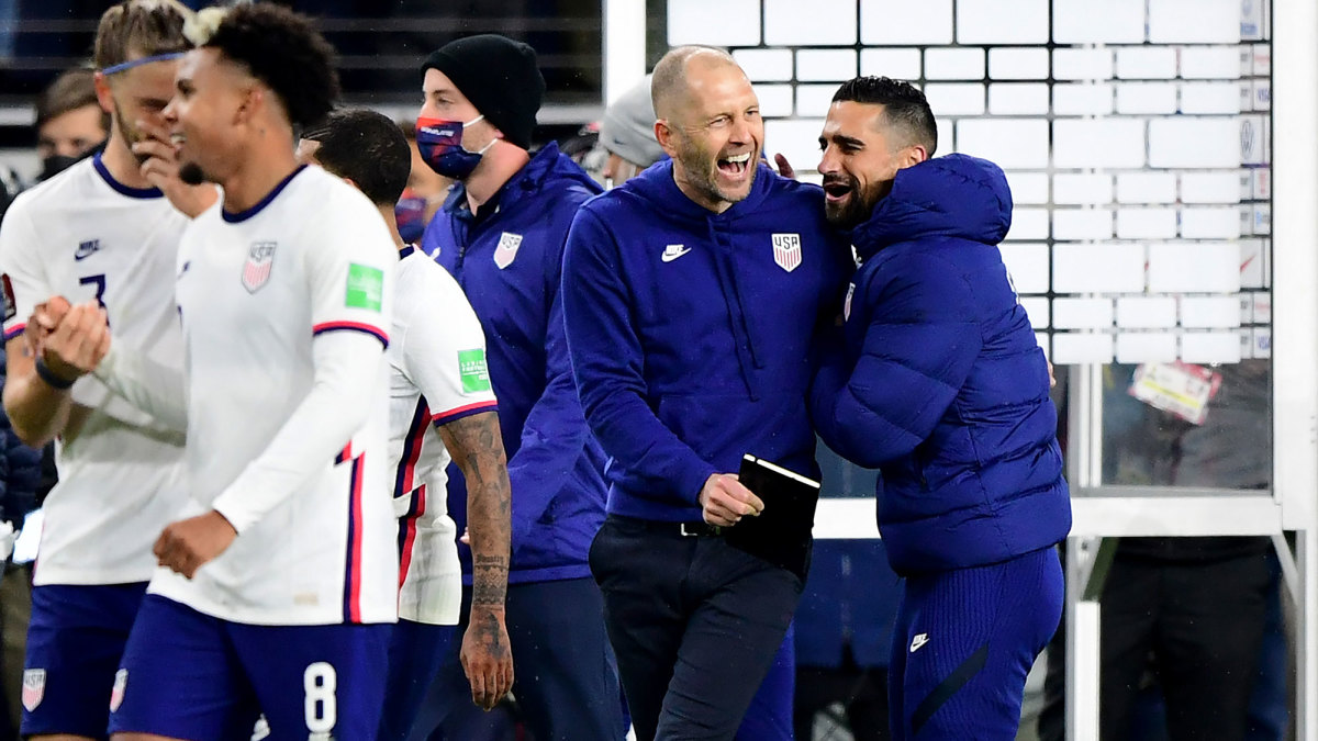 USMNT manager Gregg Berhalter after a win vs. Mexico